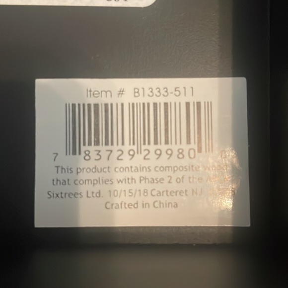 Wooden, black encouraging sign that says “be a game changer” in white. - Picture 2 of 3